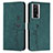 Coque Portefeuille Livre Cuir Etui Clapet Y03X pour Xiaomi Poco F5 Pro 5G Vert