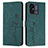 Coque Portefeuille Livre Cuir Etui Clapet Y03X pour Xiaomi Redmi 11A 4G Vert