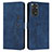 Coque Portefeuille Livre Cuir Etui Clapet Y03X pour Xiaomi Redmi Note 11 4G (2022) Bleu