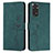 Coque Portefeuille Livre Cuir Etui Clapet Y03X pour Xiaomi Redmi Note 11 4G (2022) Vert