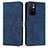 Coque Portefeuille Livre Cuir Etui Clapet Y03X pour Xiaomi Redmi Note 11 5G Bleu