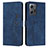 Coque Portefeuille Livre Cuir Etui Clapet Y03X pour Xiaomi Redmi Note 12 4G Bleu