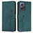 Coque Portefeuille Livre Cuir Etui Clapet Y03X pour Xiaomi Redmi Note 12 4G Vert