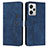 Coque Portefeuille Livre Cuir Etui Clapet Y03X pour Xiaomi Redmi Note 12 Pro 5G Bleu