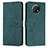 Coque Portefeuille Livre Cuir Etui Clapet Y03X pour Xiaomi Redmi Note 9 5G Vert