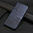 Coque Portefeuille Livre Cuir Etui Clapet Y04X pour Motorola Moto G53j 5G Bleu