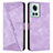 Coque Portefeuille Livre Cuir Etui Clapet Y04X pour OnePlus Ace 5G Violet