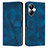 Coque Portefeuille Livre Cuir Etui Clapet Y04X pour Realme 10 Pro+ Plus 5G Bleu
