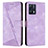 Coque Portefeuille Livre Cuir Etui Clapet Y04X pour Realme 9 5G Violet