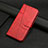 Coque Portefeuille Livre Cuir Etui Clapet Y04X pour Samsung Galaxy F02S SM-E025F Rouge
