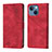 Coque Portefeuille Livre Cuir Etui Clapet Y05B pour Apple iPhone 13 Rouge