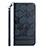 Coque Portefeuille Livre Cuir Etui Clapet Y05B pour Samsung Galaxy A13 4G Bleu