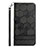 Coque Portefeuille Livre Cuir Etui Clapet Y05B pour Samsung Galaxy A13 4G Noir