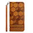 Coque Portefeuille Livre Cuir Etui Clapet Y06B pour Samsung Galaxy S20 FE 4G Brun Clair