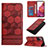 Coque Portefeuille Livre Cuir Etui Clapet Y06B pour Samsung Galaxy S20 FE 4G Petit