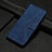 Coque Portefeuille Livre Cuir Etui Clapet Y06X pour Google Pixel 6a 5G Bleu