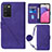 Coque Portefeuille Livre Cuir Etui Clapet Y07B pour Samsung Galaxy A02s Violet