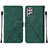 Coque Portefeuille Livre Cuir Etui Clapet Y07B pour Samsung Galaxy S23 Ultra 5G Vert