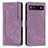 Coque Portefeuille Livre Cuir Etui Clapet Y07X pour Google Pixel 6a 5G Violet