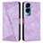 Coque Portefeuille Livre Cuir Etui Clapet Y07X pour Huawei Honor 90 Lite 5G Violet