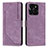 Coque Portefeuille Livre Cuir Etui Clapet Y07X pour Huawei Honor X8b Violet