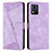 Coque Portefeuille Livre Cuir Etui Clapet Y07X pour Motorola Moto E13 Violet