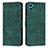 Coque Portefeuille Livre Cuir Etui Clapet Y07X pour Motorola Moto E22S Vert