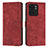 Coque Portefeuille Livre Cuir Etui Clapet Y07X pour Motorola Moto Edge 40 5G Rouge