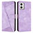 Coque Portefeuille Livre Cuir Etui Clapet Y07X pour Motorola Moto G 5G (2023) Violet