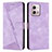 Coque Portefeuille Livre Cuir Etui Clapet Y07X pour Motorola Moto G Stylus (2023) 5G Violet