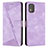 Coque Portefeuille Livre Cuir Etui Clapet Y07X pour Nokia C02 Violet