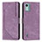 Coque Portefeuille Livre Cuir Etui Clapet Y07X pour Nokia C12 Plus Violet