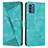 Coque Portefeuille Livre Cuir Etui Clapet Y07X pour Nokia C300 Vert