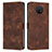 Coque Portefeuille Livre Cuir Etui Clapet Y07X pour Nokia G10 Marron