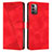 Coque Portefeuille Livre Cuir Etui Clapet Y07X pour Nokia G11 Rouge