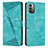 Coque Portefeuille Livre Cuir Etui Clapet Y07X pour Nokia G11 Vert