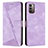 Coque Portefeuille Livre Cuir Etui Clapet Y07X pour Nokia G11 Violet