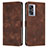 Coque Portefeuille Livre Cuir Etui Clapet Y07X pour OnePlus Nord N300 5G Marron