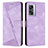 Coque Portefeuille Livre Cuir Etui Clapet Y07X pour Oppo A57 5G Violet