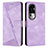 Coque Portefeuille Livre Cuir Etui Clapet Y07X pour Oppo Reno10 Pro+ Plus 5G Violet