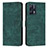 Coque Portefeuille Livre Cuir Etui Clapet Y07X pour Realme 9 4G Vert