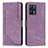 Coque Portefeuille Livre Cuir Etui Clapet Y07X pour Realme 9 Pro+ Plus 5G Violet
