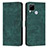 Coque Portefeuille Livre Cuir Etui Clapet Y07X pour Realme C25 Vert