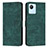 Coque Portefeuille Livre Cuir Etui Clapet Y07X pour Realme C30s Vert