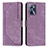 Coque Portefeuille Livre Cuir Etui Clapet Y07X pour Realme C35 Violet