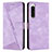 Coque Portefeuille Livre Cuir Etui Clapet Y07X pour Sony Xperia 5 IV Violet