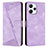 Coque Portefeuille Livre Cuir Etui Clapet Y07X pour Xiaomi Redmi 12 4G Violet