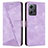 Coque Portefeuille Livre Cuir Etui Clapet Y07X pour Xiaomi Redmi Note 12 4G Violet