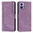 Coque Portefeuille Livre Cuir Etui Clapet Y08X pour Motorola Moto Edge 30 Lite 5G Violet