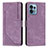 Coque Portefeuille Livre Cuir Etui Clapet Y08X pour Motorola Moto Edge 40 Pro 5G Violet